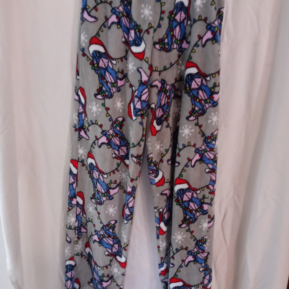 Eeyore fleece pajama bottoms